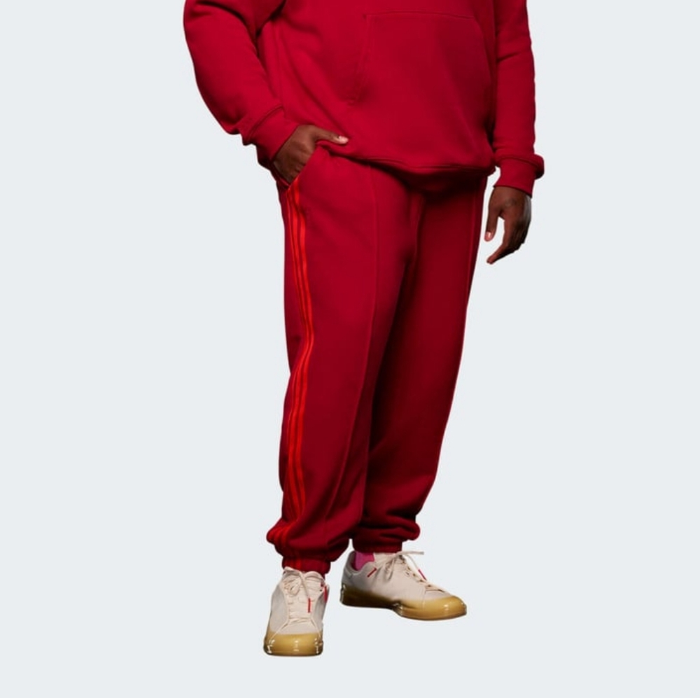 adidas x Ivy Park French Terry Unisex Sweatpants - Intense Red